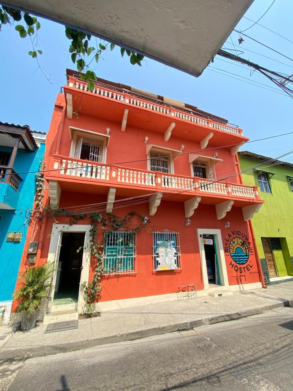 La Viduka Hostel Cartagena Exterior foto