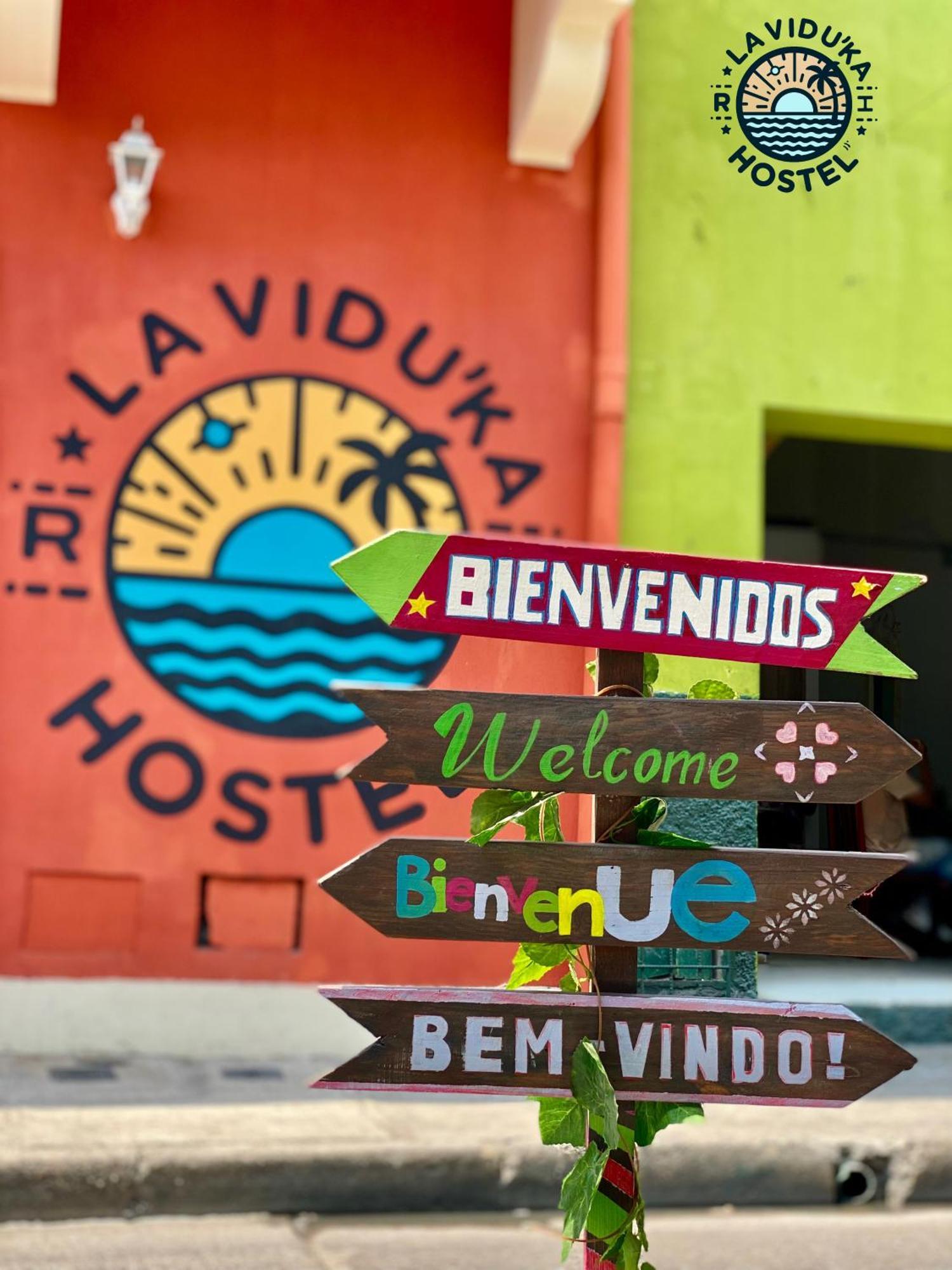 La Viduka Hostel Cartagena Exterior foto